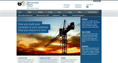 Desktop Screenshot of mccormickharris.com.au